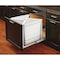 Rev-A-Shelf Steel, Silver, 20 in W, 20.12 in H, 22.11 in D, 22.11 in L, White 5BBSC-WMDM24-W - alternate 2